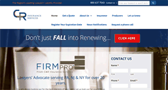 Desktop Screenshot of insuringlawyers.com