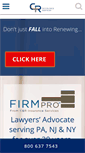 Mobile Screenshot of insuringlawyers.com